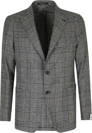 Tagliatore Montecarlo Jas - Heren - Blazers - Grijs - L - Wol - Jassen