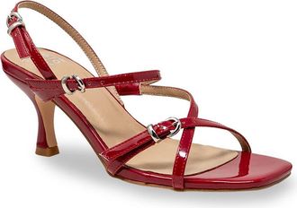 Chase + Chloe by Intouch Footwear Jabari Slingback Sandal in Red Patent at Nordstrom Rack, Size 6.5