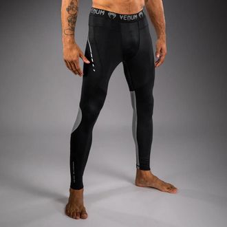 OEM Leggings Venum Adrenaline Para Hombre, Color Negro/plateado, Talla M