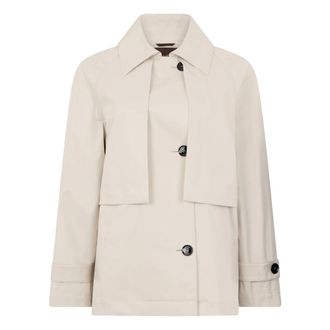 Moorer Trench Coats, female, Beige, Size: 2XS Light Elegant Jacket