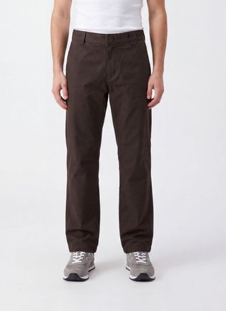 Carhartt Work in Progress Master Wide-Leg Cotton-Blend Trousers with Logo
