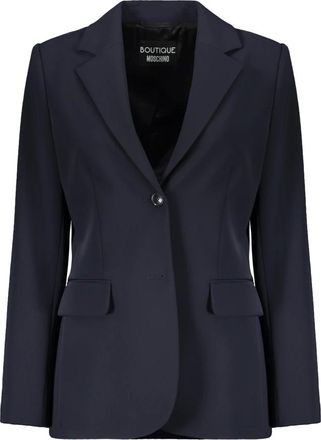 Moschino Donna, Giacche, Blu, 2Xs, new