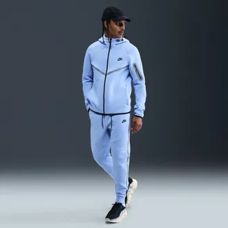 Nike Mens Tech Fleece Jogger Pants with Reflective Accents in Blue | IM6540-468