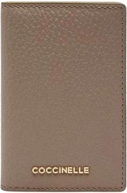 Coccinelle Portacarte Metallic Soft - - Accessories - Donna - Beige - ONE SIZE