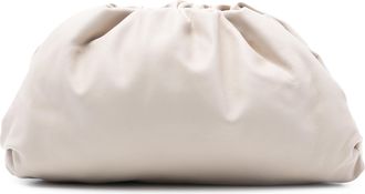 Bottega Veneta Pre-owned Womens Lambskin The Pouch - Nude Leather - One Size