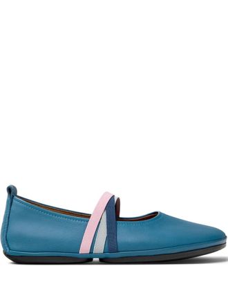 Camper Right Nina Twins elastic-strap ballet flats - Blue