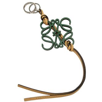Loewe Pre-owned LOEWE Leather Anagram Key Ring and Bag Charm Ladies 4MGWCPOB9W0L184O