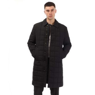 HUGO BOSS Mens P-Cam Coat in Black - Size 48 (Chest)