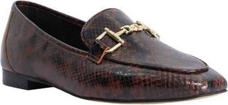 Dune London Grained Bit Loafer in Brown at Nordstrom, Size 38