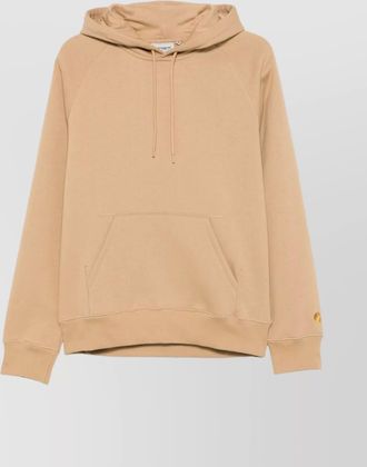 Carhartt Work in Progress cotton logo hoodie