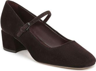 Franco Sarto Davi Mary Jane Pump in Dark Brown Leather at Nordstrom, Size 6.5