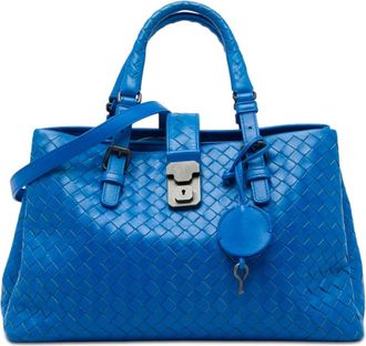 Bottega Veneta Pre-owned Bottega Veneta Small Nappa Intrecciato Roma Satchel Ladies KJOE75ZYZUMMVOSB