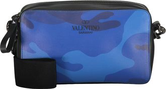Valentino Garavani Elegant Blue Durable Shoulder Bag