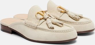 Valentino Garavani VLogo suede loafers