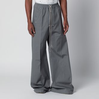 Rick Owens Pantalone Wide Bela grigio in cotone