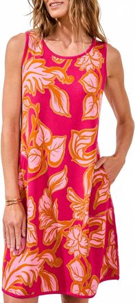 Tribal Reversible A-Line Dress In Gardenia-2531