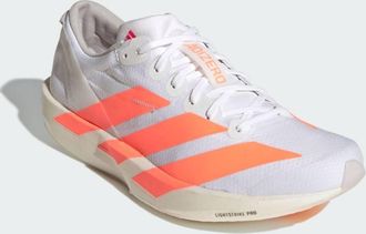 adidas Adizero Adios 9 - Scarpe da corsa bianco e arancione