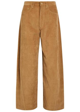 Maria McManus Barrel-leg Corduroy Jeans - Caramel - 0 (UK2 / Xxxs)