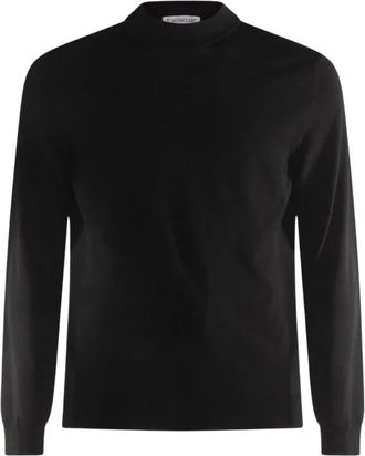 Zanone Wollen coltrui - Heren - Coltruien - Zwart - XL - Wol - Truien & Vesten