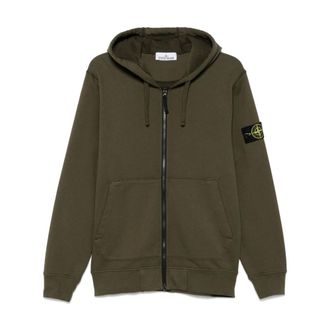 Stone Island Heren, Sweatshirts & Hoodies, Groen, Maat: M