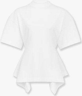 Alaia T-shirt Paneled in cotone - ALAIA - gender_Woman