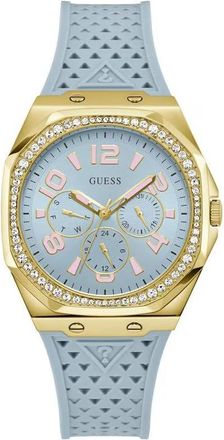 Guess Zest Multifunctioneel Horloge - Dames - Horloges - Blauw - ONE Size - Accessoires