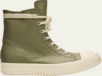 【RICK OWENS】スニークス ハイトップ キャンバス スニーカー RICK OWENS - SHOES - Rick Owens