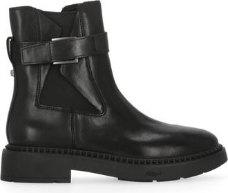 Ash Margot Chelsea Boot - Dames - Chelseaboots - Zwart - 40 EU - Leer - Schoenen