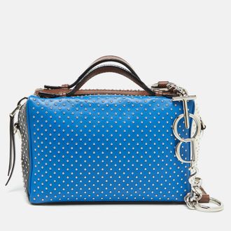 Tod's Tods Multicolor Leather Gommino Studded Bowling Bag