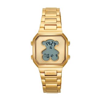 Tous Tous - Digitaal horloge - Dames - Accessoires - Geel - Maat: ONE Size