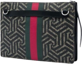 Gucci Pre-owned Vintage Canvas Crossbody - - Pre-owned - Donna - Multicolore - ONE SIZE