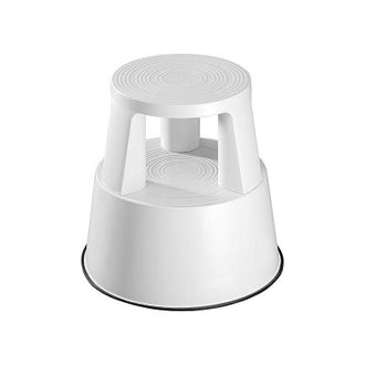 Wedo Wedo - Taburete Estribo M&oacute;vil Pl&aacute;stico Blanco
