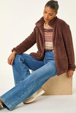 Roman Soft Sherpa Fleece Jacket