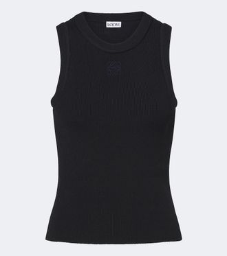 Loewe Camiseta en mezcla de algod&oacute;n con anagrama