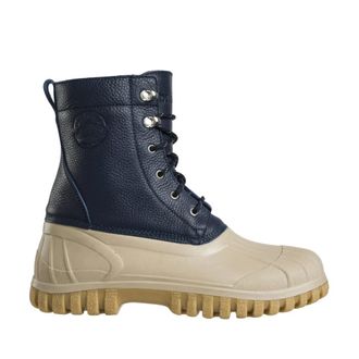 Diemme Schoenen, Dames, Blauw, 37 EU, Leer, Extravagante leren veterschoenen
