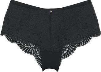 Joop Hipster JOOP Beautiful, Damen, Gr. 34, schwarz, Spitze, Obermaterial: 86% Polyamid, 14% Elasthan, unifarben, k&ouml;rpernah, Unterhosen Hipster, florale Sp