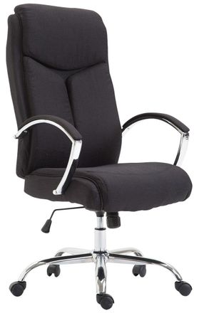 Clp Clp - Silla De Oficina Xl Vaud En Tela Negro
