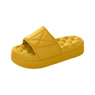 Generic Bathing Slippers, Thick Sole, Womens and Mens Bathing Shoes, Open Toe, Bathing Slippers, Casual, Wide Feet Bathing Mules, Lightweight Cloud Shoes, Com