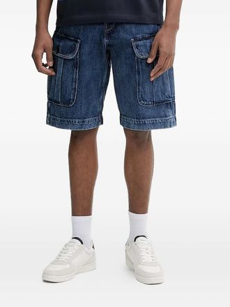 G-Star Cargo corti denim - Blu