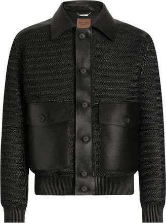 Dolce & Gabbana Geweven jack - Zwart