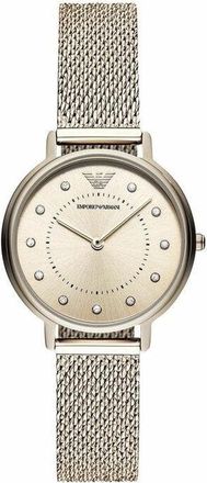Emporio Armani Kappa Horloge - Dames - Horloges - Roze - ONE Size - Accessoires
