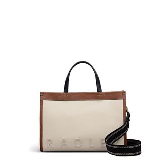 Radley London Alba Place - Colourblock Small Ziptop Satchel Bag