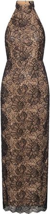 Rotate Lace Halterneck Maxi Dress