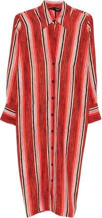 Proenza Schouler Amira midi-jurk - Rood