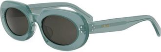 Celine Celine - 3 Dots Bril Premium Kwaliteit Service - Dames - Accessoires - Groen - Maat: 54 MM