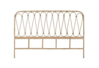 Giner&Colomer Cabecero de rat&aacute;n natural 165 cm estilo boho