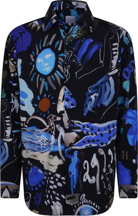 Paul Smith Shirt Mens S/C Regular Fit