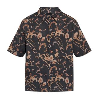 AllSaints Heren, Overhemden, Zwart, Maat: XL Katoen