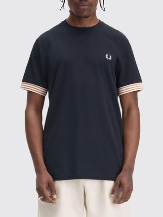 Fred Perry T-shirt in cotone con mini logo Fred Perry