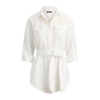 Ralph Lauren Shirts, female, Beige, Size: M Chadwick Long Sleeve Shirt